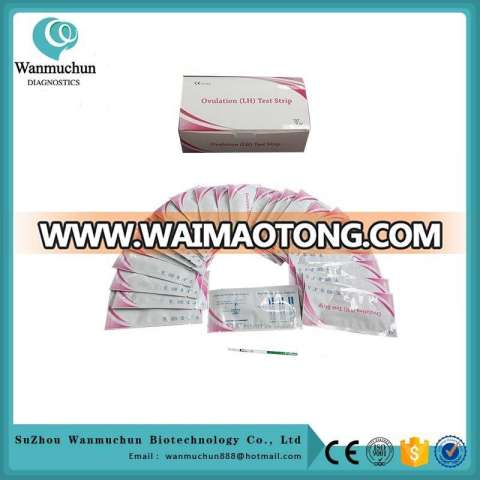 High accuracy ovulation test strip for ovulation